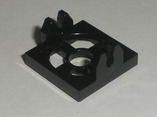 LEGO Black Magnet Holder Tile Magnet Fastener ref 2609 / Set 65153 6989 6862 7153