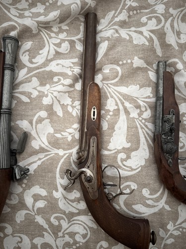 Lot pistolets à silex - 5,