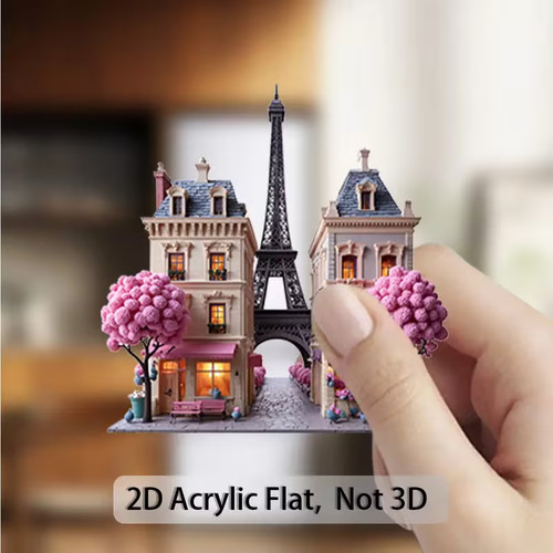 Aimant magnet paris fleur - magnet,