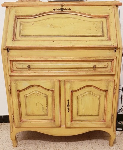 Secrétaire bureau patiné - secrétaire-bureau,