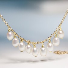 collier argent pl or en perles