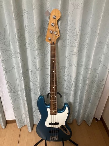 Fender mexico jazz bass bleu - jazz,