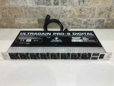Behringer Ultragain Pro-8 Digital ADA8000 8-Channel Mic Preamp A/D Converter