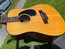 1970's Gibson Blue Ridge Blueridge 12 String Acoustic Guitar - With Sound Sample