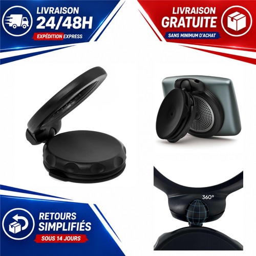 Support gps voiture ventouse - support,