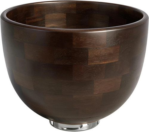 Natural wooden mixing bowl - natural,