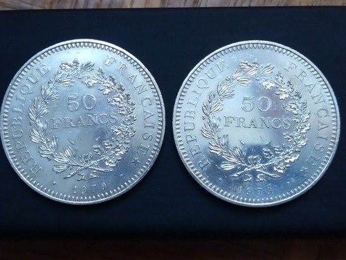 Pièce francs hercule - 50,