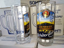 Lot de 6 verres bière chope