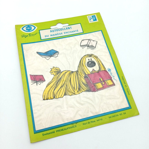 Autocollant vintage fr3 - autocollant, le