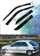 For Peugeot  306 1993-2002 Deflector Window Visors Guard Vent Weather Shield