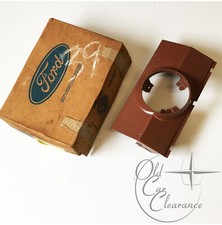 1980-1983 Lincoln Mark VI Headlamp Cover, LH w/Auxiliary Lamps (E0LY13A137A) NOS