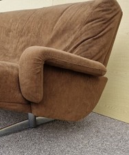 Grande banquette sofa design Italien années 70