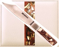 *UNIQUE REGIONAL FOLDING KNIFE*108 GIRODIAS*THIERS*FOSSIL MATTER*FRANCE*