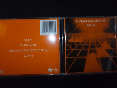 Tangerine dream atem - tangerine, /