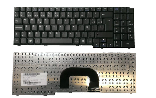 Clavier espagnol packard bell - clavier,
