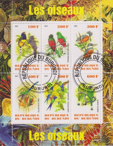 Timbres sur les oiseaux - timbres,