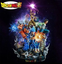 dragon ball Super figurine Geante De Luxe 56cm Goku Vegeta Gold Freezer C17