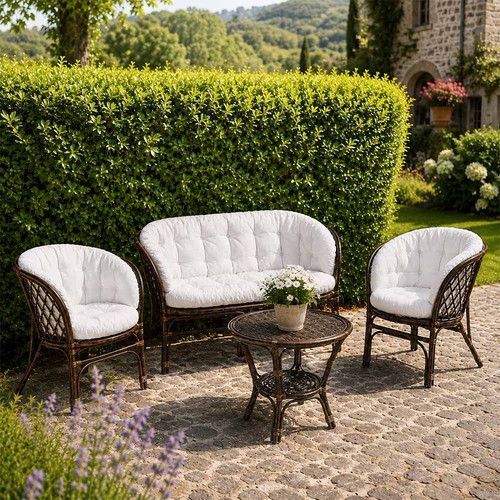 Salon jardin bahama marron - de,
