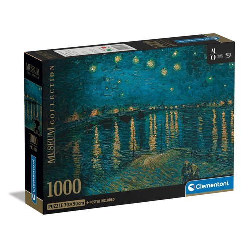 Van gogh nuit étoilée - nuit, le