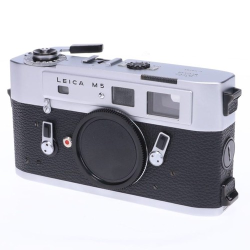 Leica modèle tardif argent - m5,