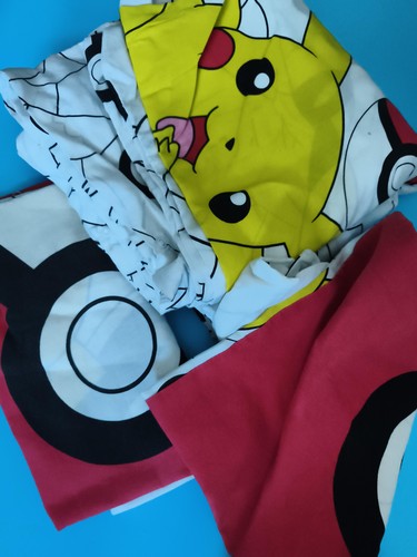 Parure lit vintage - parure, pokémon