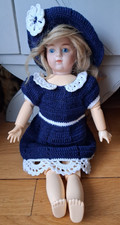 Rare poupée tête porcelaine