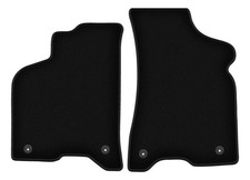 Tapis de sol avant en velours