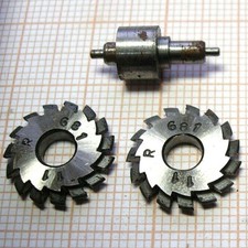 Set 2 fraise module horloger tour cutting watchmakers Mikron cutter pinion 11 d
