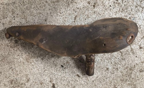 Selle cuir vélo années - vélo,