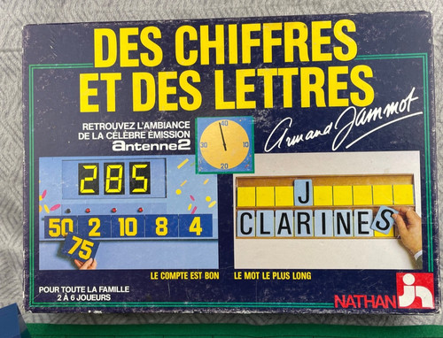 Jeu des chiffres - jeu, et