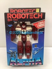 Robotech Gakken Vintage 1/35 Mospeada AFC-01H Red Legioss Alpha Fighter Boxed