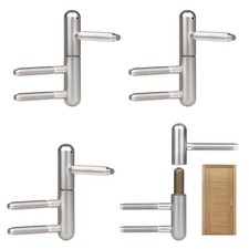 4 x Paumelles Porte Bois