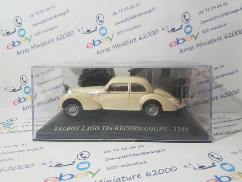 Talbot lago t26 record - t26,