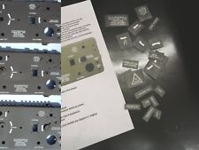 SET POCHOIR STENCIL MARQUAGE  radio bc 1000 scr 300 ... us ww2 jeep dodge