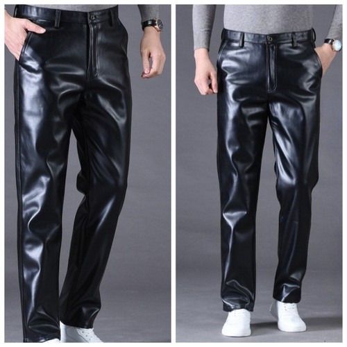 Hommes cuir pantalon - hommes,