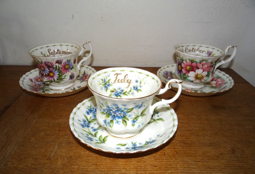 Tasse soucoupes royal - 1,
