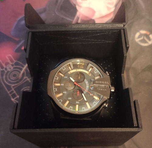 Montre noire homme diesel - noire,