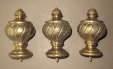  3 embouts anciens de barres