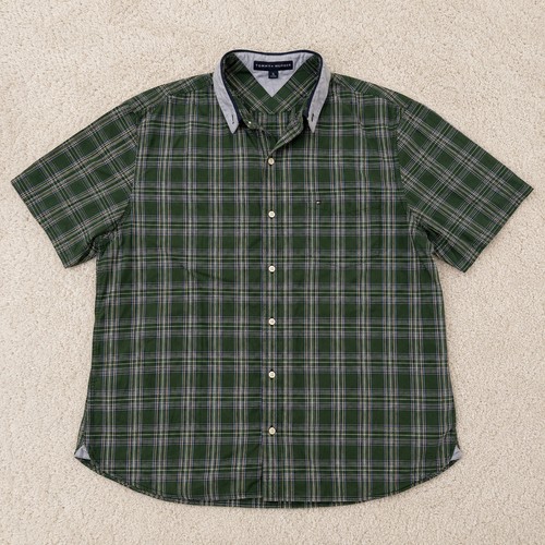 Chemise carreaux vintage tommy - vintage,