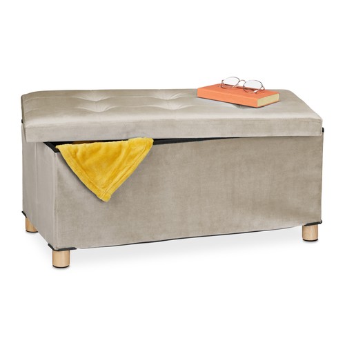 Banquette pliable velours - en,