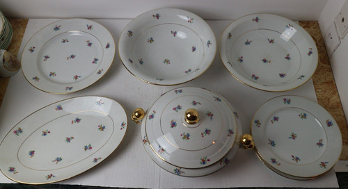 Partie service table en - de,