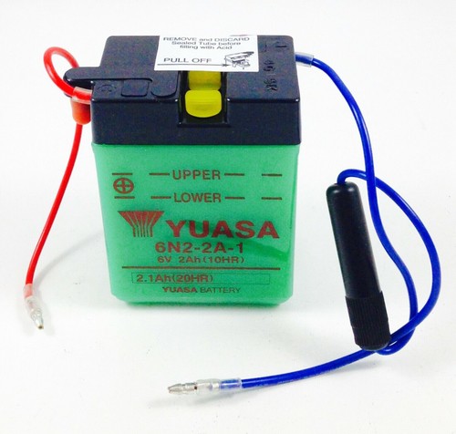 Batterie 6n2 yuasa 6v 2ah - 6n2-2a-1,