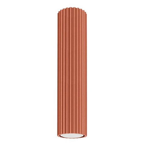 Plafonnier aluminium ocre - plafonnier,