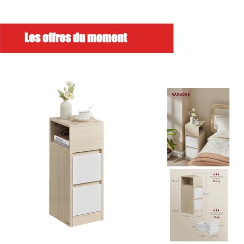 Vasagle table chevet - table,
