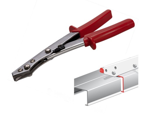 Grignoteuse cisaille pour - pour, rail