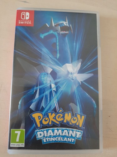 Boite vide pokémon diamant - pokémon,