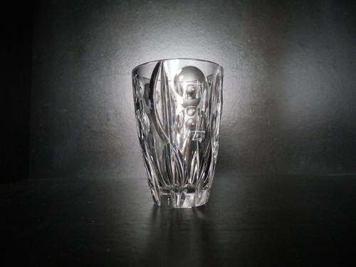 Ancien vase cristal taillé - ancien,