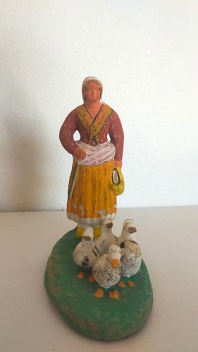Santon femme aux oies - femme, (13