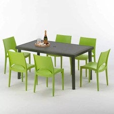 Table rectangulaire 6 chaises