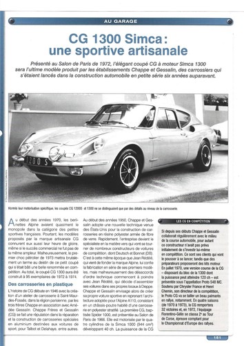 Documents automobile la - automobile, cg